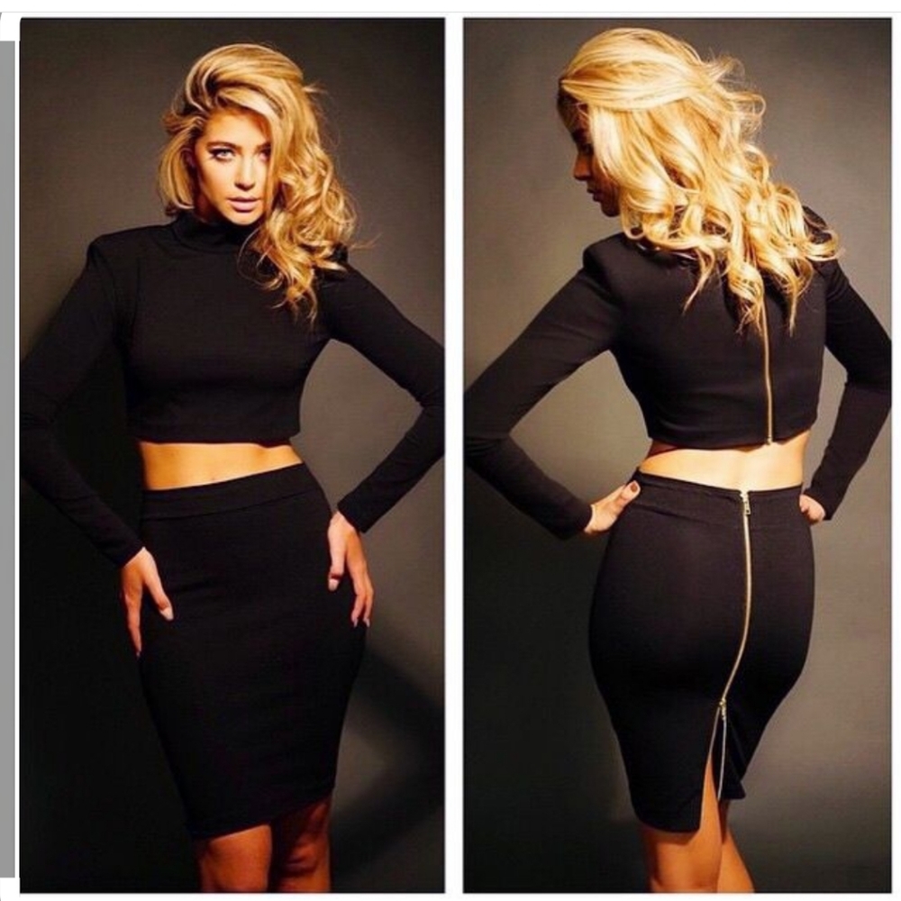 WantMyLook 'Felicity Zipper Set'